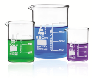 Beakers, Borosilicate Glass