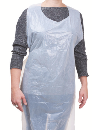 Aprons–Polyethylene