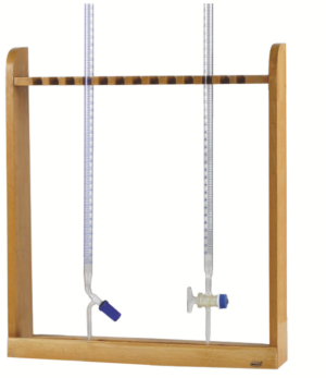 Burette Draining And Storage Rack