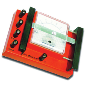 Dual Amp And Volt Meter Analogue